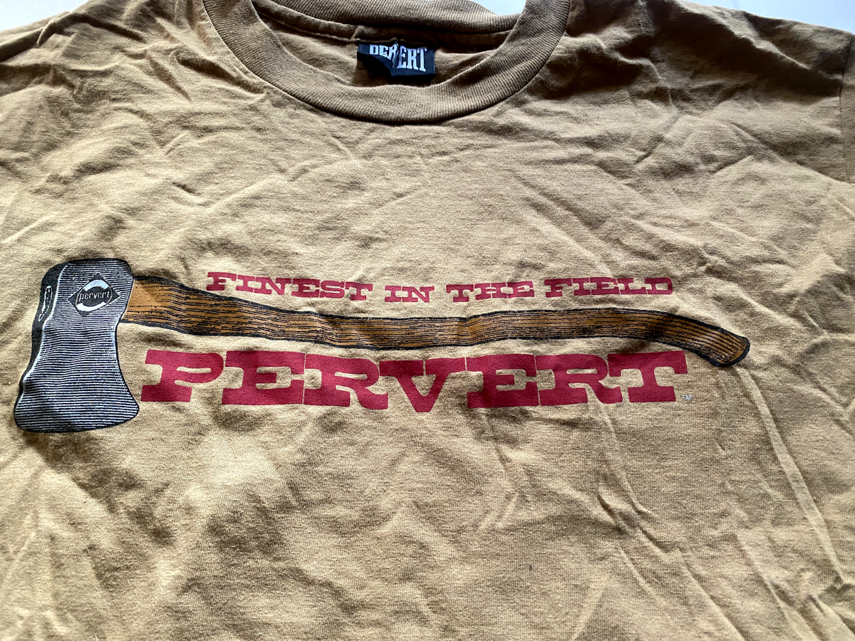 希少】【90s】PERVERT Tシャツ【NYC】 希少 90s