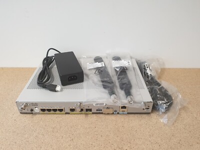 Cisco C1111-4PLTEEA   4 Ports Dual GE WAN Ethernet LTE Router   SEC + APP + IPB