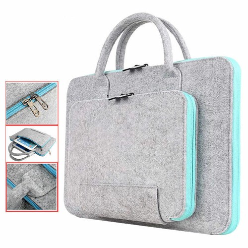 Laptoptasche Handtasche Filz Sleeve Hülle für 17" 17.3" Zoll Notebook Case Cover - Bild 9 von 14