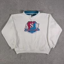 Vintage Gear For Sports ASU University Sweater Adult Size XL White