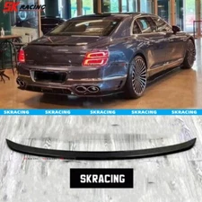 Carbon Fiber/Forged Carbon Rear Trunk Spoiler Wing For 20-24 Bentley Flying Spur