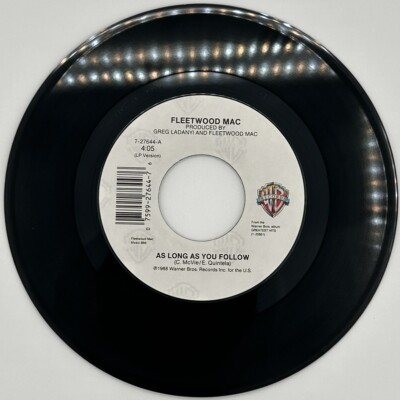 Fleetwood Mac-As Long As You Follow/Oh Well (Live) 45 Excellent