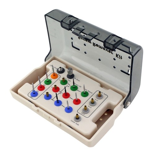 Kit rimozione viti impianto universale Neobiotech SR FR strumento di salvataggio riparazione - Foto 26 di 31