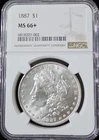 1887 Morgan Dollar MS-66+ NGC VIDEO