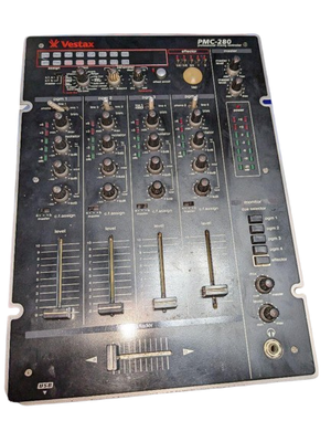 ジャンク【希少】Vestax 4ch DJミキサー PMC-280 【公式通販】