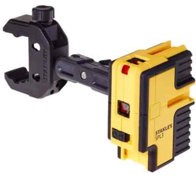 NEU Stanley STHT77342 SPL3 3 Spot Strahl Laser Wasserwaage selbstnivellierend 30 m Reichweite 