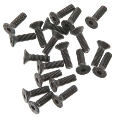 NEW Thunder Tiger Flat Head Socket Screw 3x10mm (20) MT4 G3 PD0678