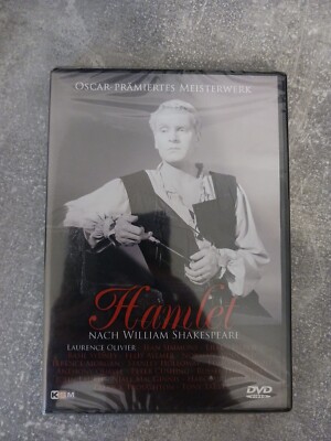 Hamlet -- William Shakespeare -- Laurence Olivier ---- DVD ---- NEU --- OVP