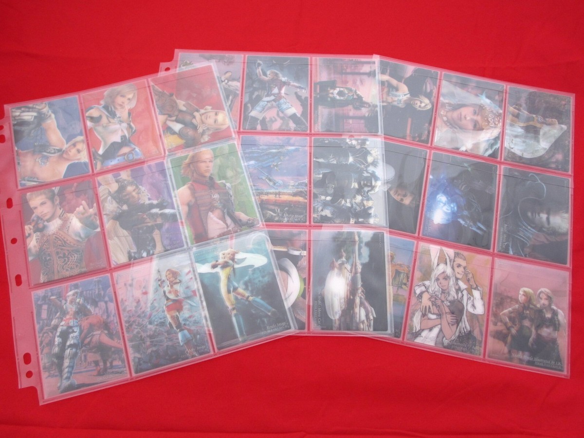 FULL SET x12 Final Fantasy Art Museum Card Premium Edition XII