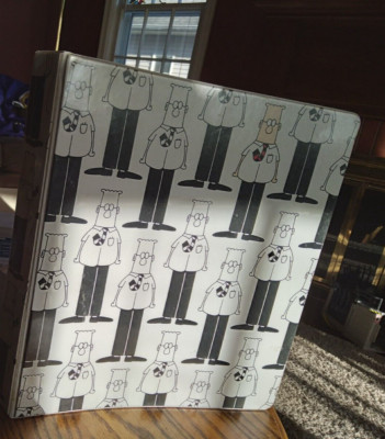 Dilbert 1  Ring Office Binder UsedOfficeShopCom