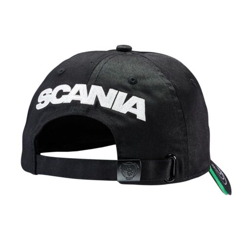 Baseballkappe Mütze offiziell Scania Auto Logo schwarz klassisch Trucker neu Geschenk Erwachsene - Bild 2 von 2