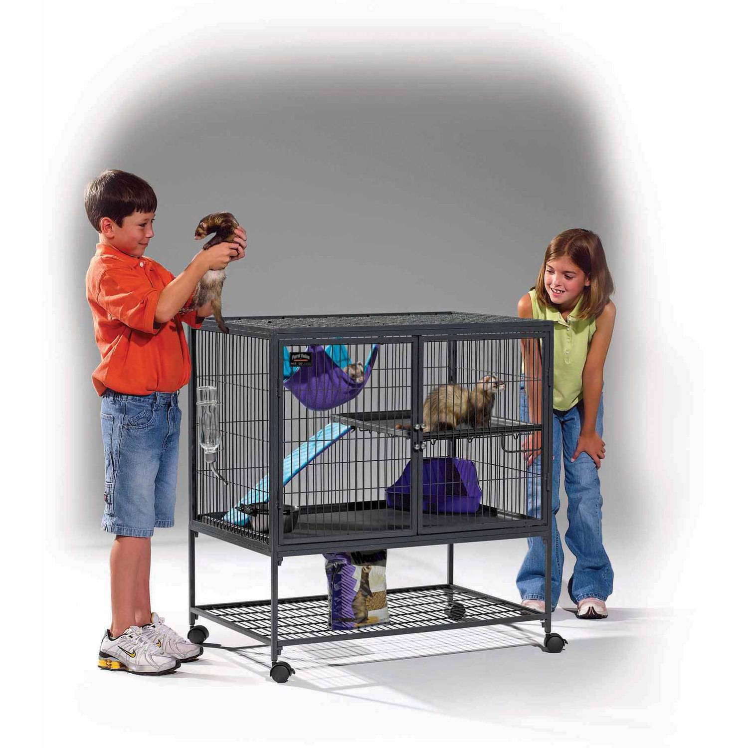 midwest deluxe ferret nation unit ferret cage