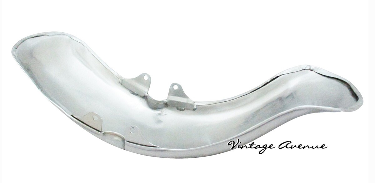 Cache-phare Chromé (chrome Bucket Case) Pour Yamaha Chappy LB, LB50, LB80 - Acier Inoxydable - Neuf