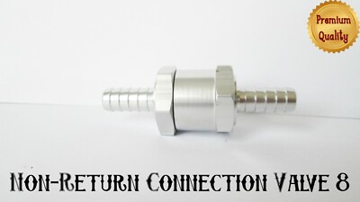 2 Sätze Kraftstoff Rückschlagventil,Aluminium Kraftstoff Rückschlagventil Rücksc