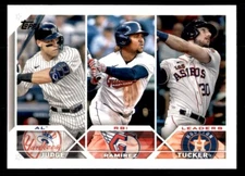2023 Topps #241 Judge / Ramírez / Tucker