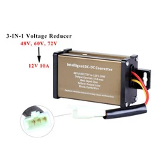 Golf cart DC converter 48V 48 volt 60V 72V voltage reducer regulator to 12V 10A