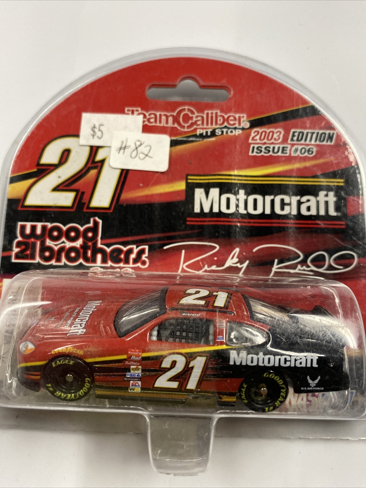 Team Caliber Pit Stop 2003 Edition Issue #6 Motorcraft Ricky Rudd ...