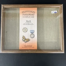 Shadow Box Picture Frame 10" X 13"X 1.5” 3-D Display Case New Old Stock