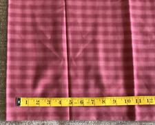 Red plaid fabric. 1 yard. 44 x 44 . 100 cotton.