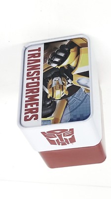 Transformers Autobot Logo Bumblebee Case Men's Watch Red Black Rubber Strap
