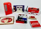 Vintage 1995-1997 Coca Cola Coke Refrigerator Magnets Lot of 7 Cracker Barrel