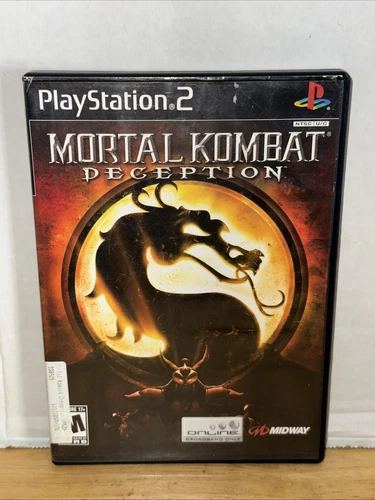 Mortal Kombat: Deception (Sony PlayStation 2, 2004) Complete Cleaned And Tested