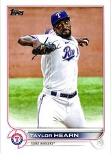 2022 Topps Update #US82 Taylor Hearn   Texas Rangers