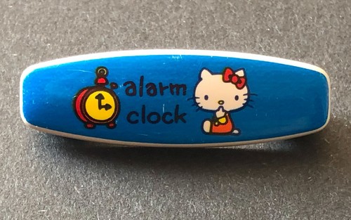 Hello Kitty Correas de Pelo y Pin Reloj Infantil Tren Lote 1976 Japón De Colección - Imagen 3 de 8