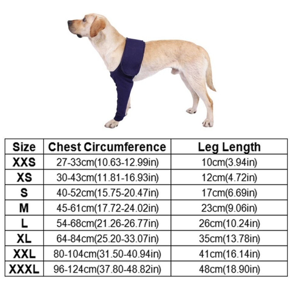 1pc Pet Dog Leg Support Dog Support Brace Adjustable Pet Knee Pads For