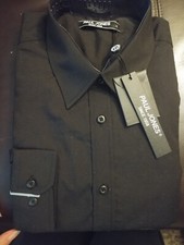 Paul Jones men's long sleeves button down dress shirts