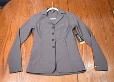 Kerrits NEW Stretch Competitor Koat tech coat jacket Peppercorn Grey ladies' XS