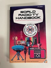 World Radio TV Handbook 1983 Ham amateur international 37th edition