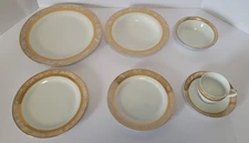 Carrara 7-Piece Place Setting Casa Elite Home Collection T. Bavaria Design