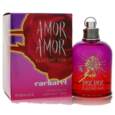 Amor Amor Electric Kiss by Cacharel EDT woman 3.4 oz original