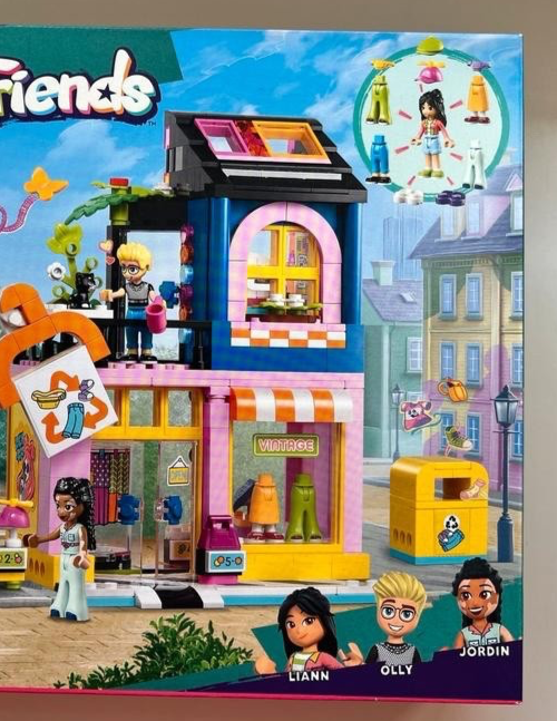 LEGO Friends Vintage Fashion Store 42614 Toy Building Kit 409 pcs