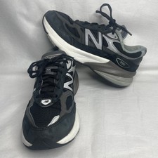 New Balance 990v6 Shoe Mens Size US 8 D Womens 9.5 D Black Gray Sneaker M990BK6