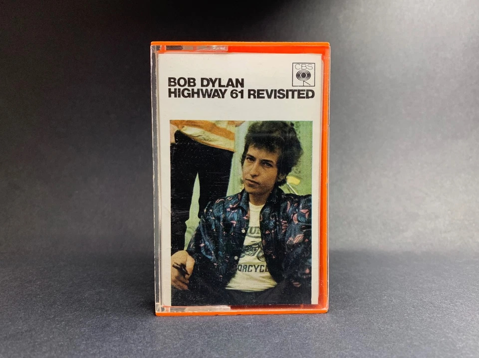 Bob Dylan HIGHWAY 61 Cassette 40-62572**UK 1ST ISSUE**ORANGE CASE & PAPER LABELS - Image 4 of 4