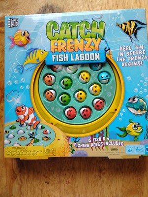 catch frenzy fish lagoon by games hub 15 fish & fishing poles