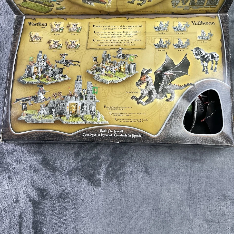 Mega Bloks Dragons Sorcerer's Lair Set 9886 Complete - Image 4 of 4