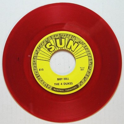 FOUR DUKES / ANGEL DEAR / BABY DOLL / UNRELEASED SUN 515 ON RED VINYL / NM