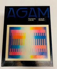 Yaacov Agam- Agam book with drawing