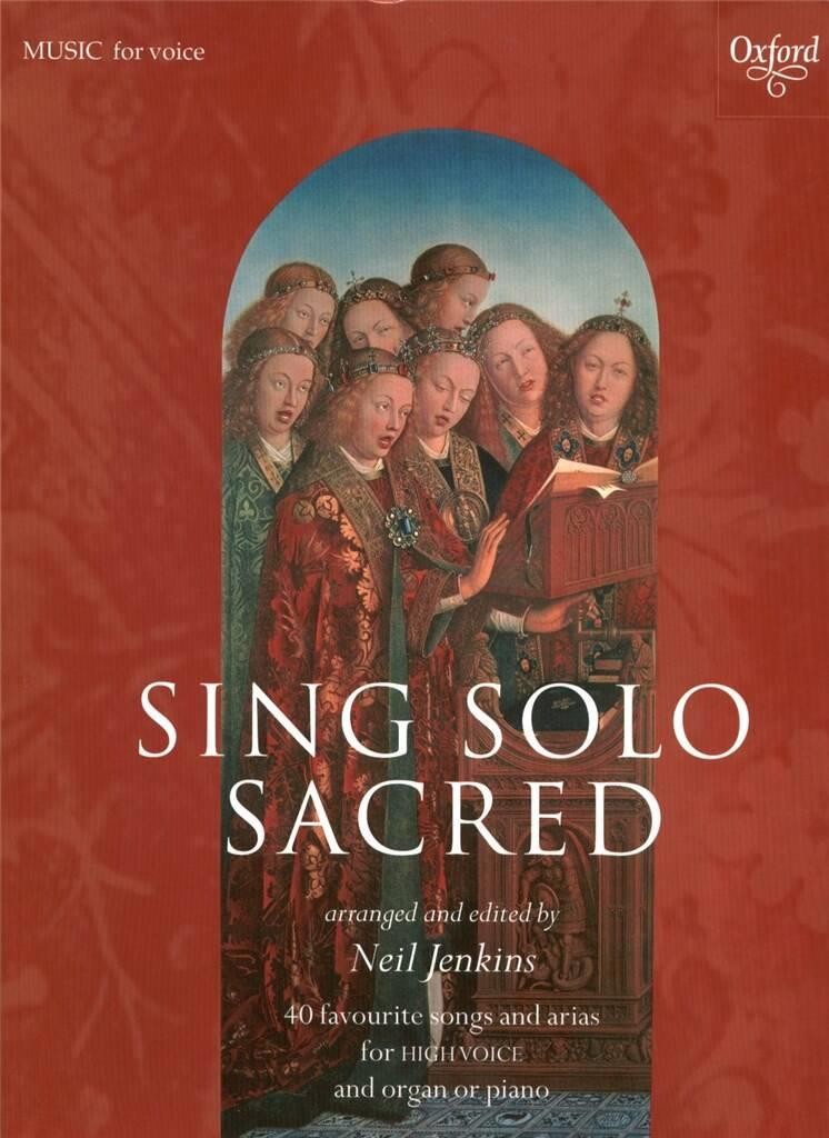 Sing Solo Sacred High voice Jenkins, Neil Paperback Solo Voice