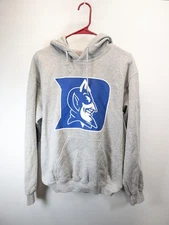 Vintage Duke Men's Small  Blue Devils College Champs Sports Hoodie Sweatshirt 
