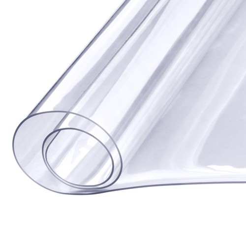 VEVOR PVC Table Protector 18 x 48 Inch Clear Plastic Desk Protector 1.5 mm Thick - Picture 10 of 12