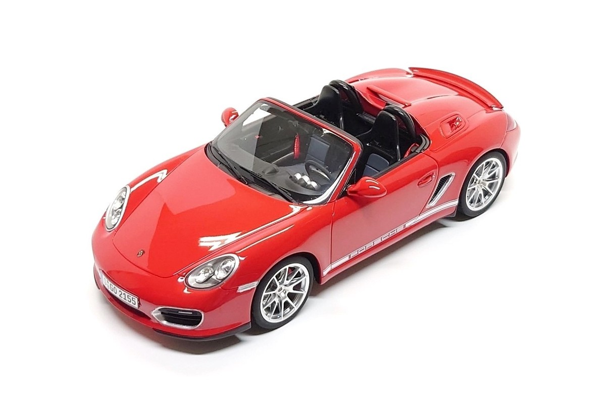 GT Spirit 1:18 Porsche Boxster Spyder (987.2) in Guards Red