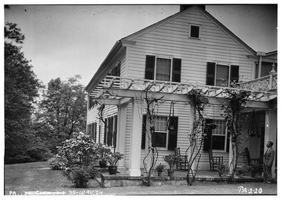 Photo:Clarks Green PA Lemuel Stone House 1900s Victorian Home Porch