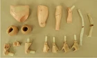 Vintage 1964 Hasbro GI Joe Action Figure Body Parts Lot LOW GRADE