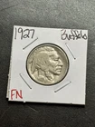1927 P Buffalo Nickel FN Fine Better Date US 5c Type Coin (Raw19117)
