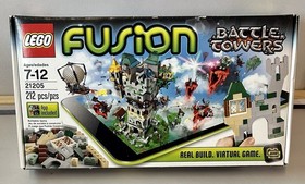 LEGO Fusion Set 21205 Battle Towers 212 Pieces New Pieces SEALED