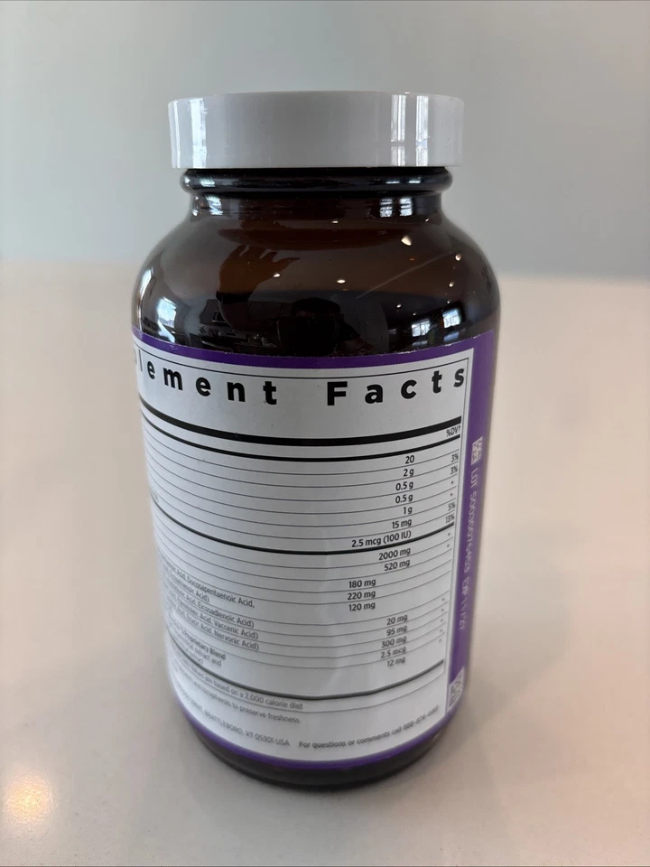 全新 Chapter Wholemega 鱼油 120 粒 Omega-3 D3 Astaxanthin — 第 3/4 张图片